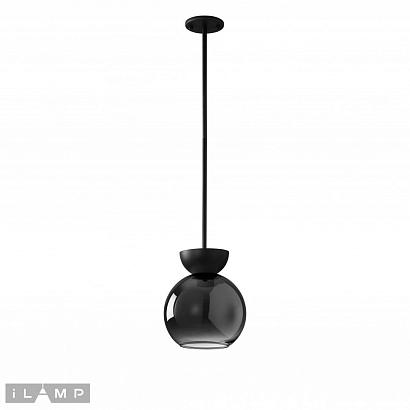 светильник подвесной ilamp mono p6079-1 bk+sm, доставка по Казахстану 