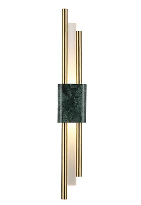 Бра Crystal Lux CARTA AP6W LED GREEN/BRASS Crystal Lux 0340/401