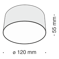 Дополнительная картинка Потолочный светодиодный светильник Maytoni Zon C032CL-L12B4K