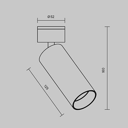 Потолочный светильник Technical C055CL-L12W4K-W-W купить в Алматы svet.kz