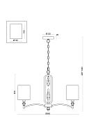 Дополнительная картинка Подвесной светильник Freya FR1007PL-05N