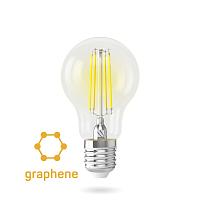 Лампа светодиодная филаментная Voltega E27 10W 4000К прозрачная VG10-А1E27cold10W-F 7101 купить в Алматы svet.kz