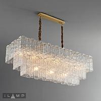 Дополнительная картинка Подвесная люстра iLamp Manhattan P6315-1200 BR