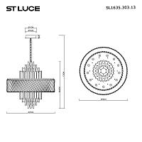 sl1635.303.13 подвесной светильник st-luce , доставка по Казахстану 