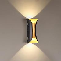 Дополнительная картинка Уличный настенный светодиодный светильник Odeon Light Hightech Krista 3886/6BG