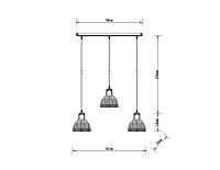 Дополнительная картинка Люстра Arte Lamp LANCASTER A5869SP-3BK