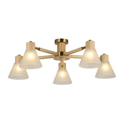 люстры потолочная люстра arte lamp meleph a4096pl-5br, доставка по Казахстану 