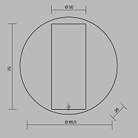 Настенный светильник (бра) Technical C081WL-L3BBS3K